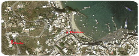Ponza stradario porto sotto