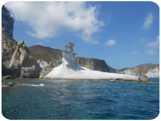 Ponza, L'Isolana, Punta Bianca Ponza, L'Isolana, Punta Bianca