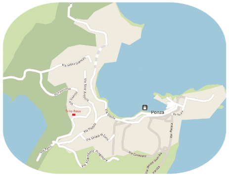 Ponza stradario trilo rosa