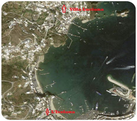 Ponza stradario villa luciana